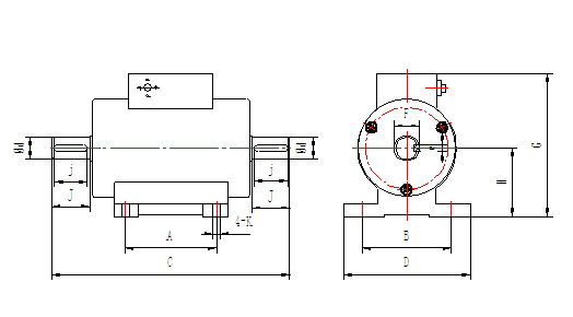 HX型轉矩轉速(sù)傳(chuán)感器(扭矩傳感器)